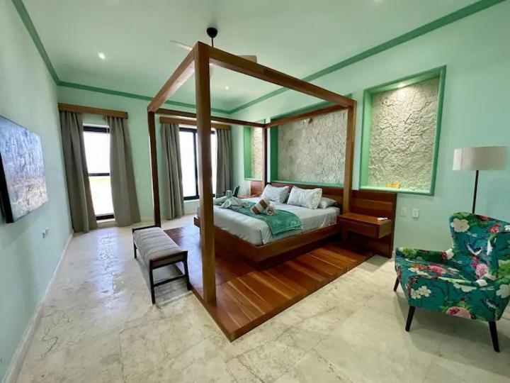 Private Villa With Pool & Beach Access 7 Rooms, 14 Guests Tulum Exterior photo